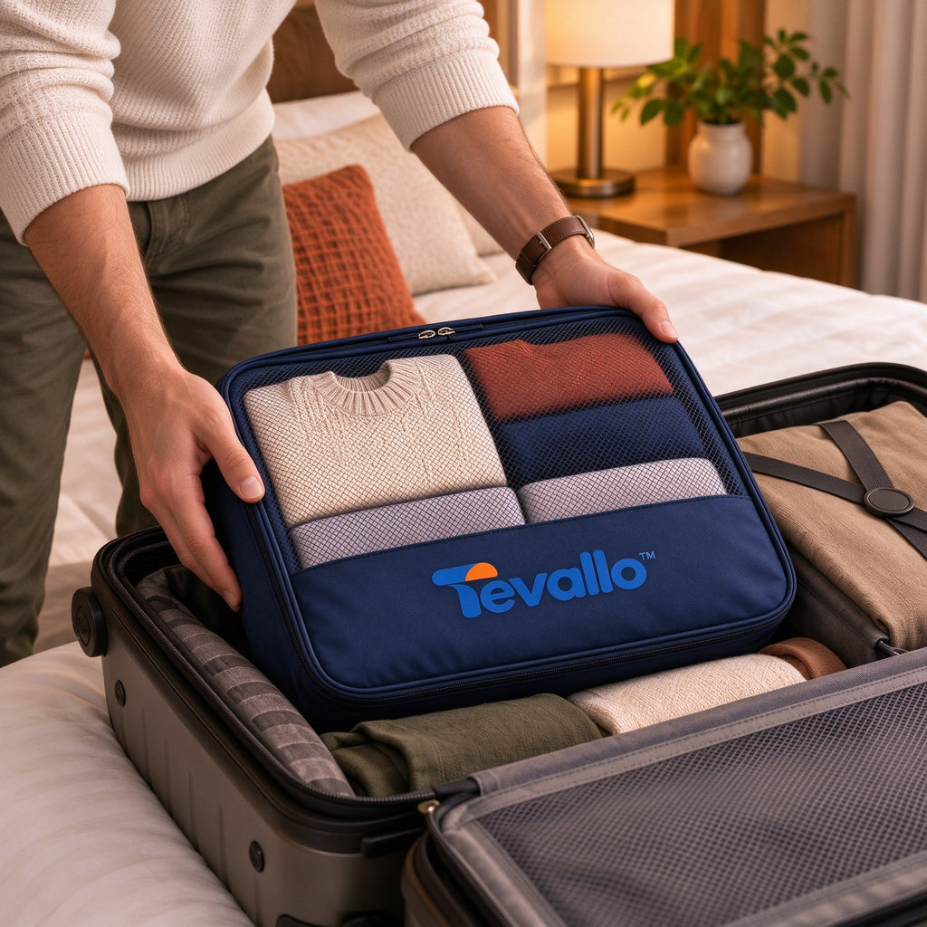 Tevallo™ Luggage Organizer Set, Your Suitcase Perfectly Packed Every Time