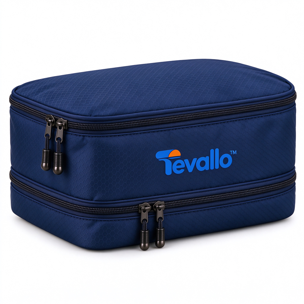 Tevallo™ Compression Packing Cubes, Pack More Without Checking a Bag