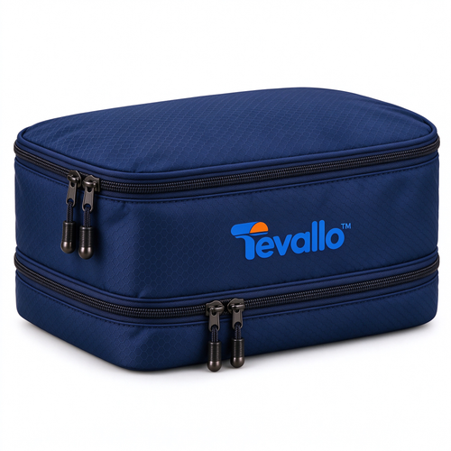 Tevallo™ Compression Packing Cubes, Pack More Without Checking a Bag