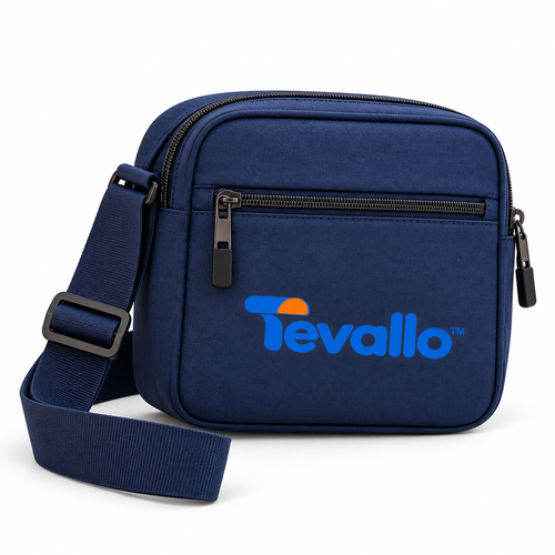 Tevallo™ Crossbody Travel Bag, Explore New Cities Hands-Free