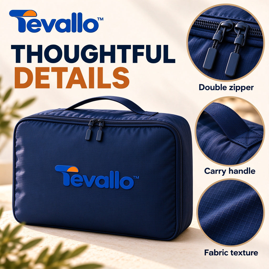 Tevallo™ Packing Cubes, The Smart Way to Pack for Every Trip
