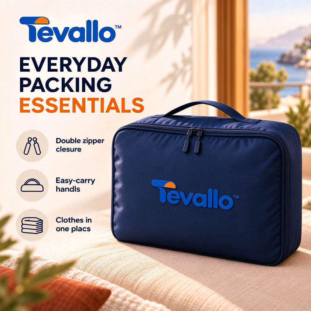 Tevallo™ Packing Cubes, The Smart Way to Pack for Every Trip