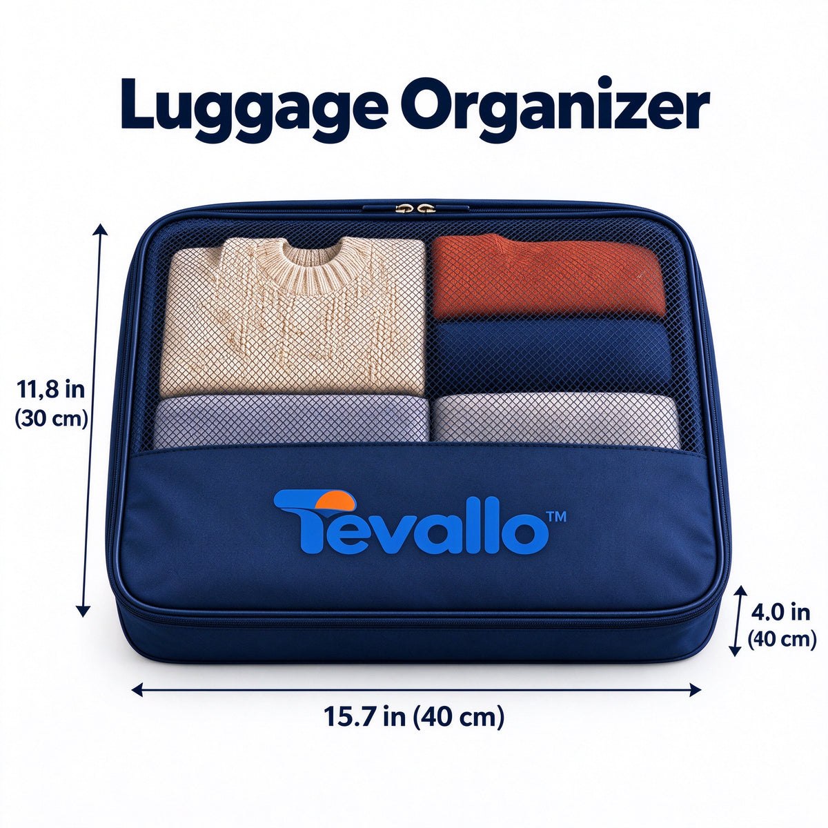 Tevallo™ Luggage Organizer Set, Your Suitcase Perfectly Packed Every Time
